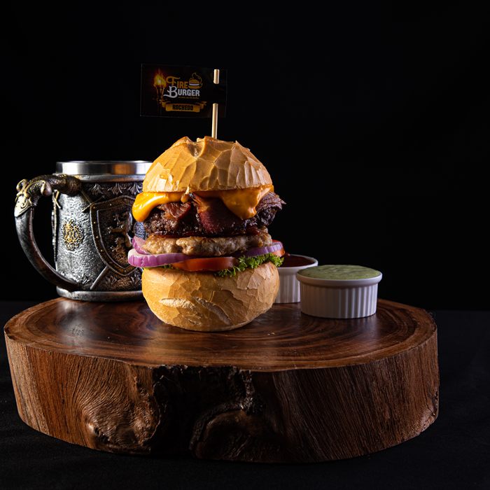 Hambúrguer Fire Burger