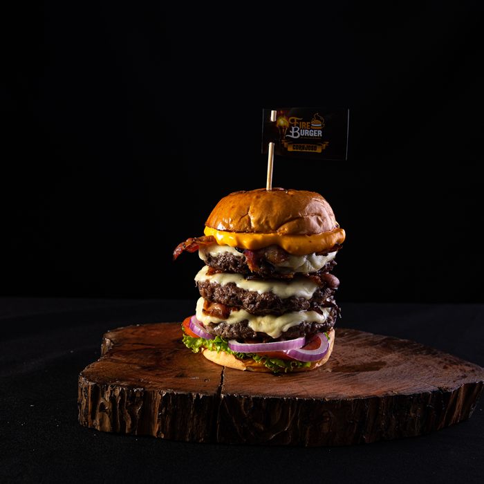 Hambúrguer Fire Burger