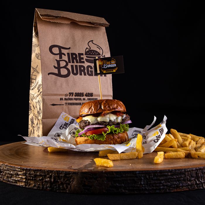 Hambúrguer Fire Burger
